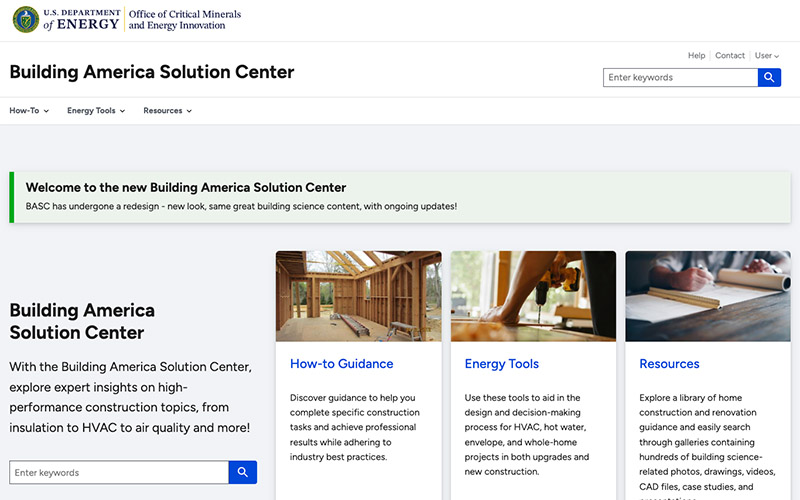 Building America Solution Center